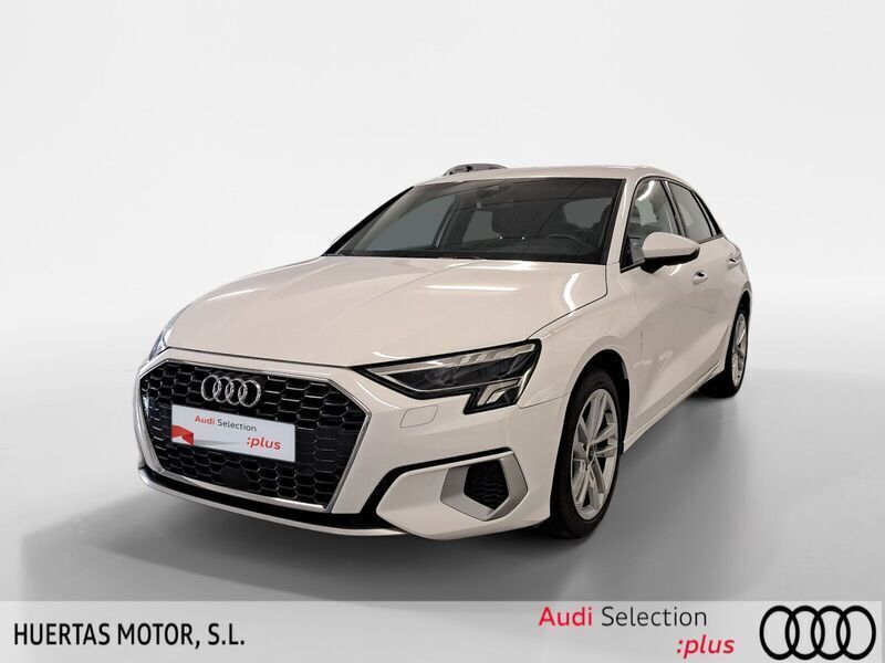 Blanco Usado 2022 Audi A3 Sportback Advanced Berlina | 24.500 € (Precio justo) - Imagen 1/4