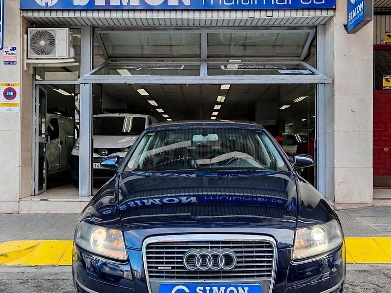 Usado Audi A6 233 CV (171 kW) 2007 Azul Berlina