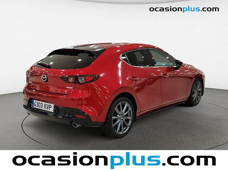 Usado Mazda 3 122 CV (89 kW) 2019 Rojo Utilitario