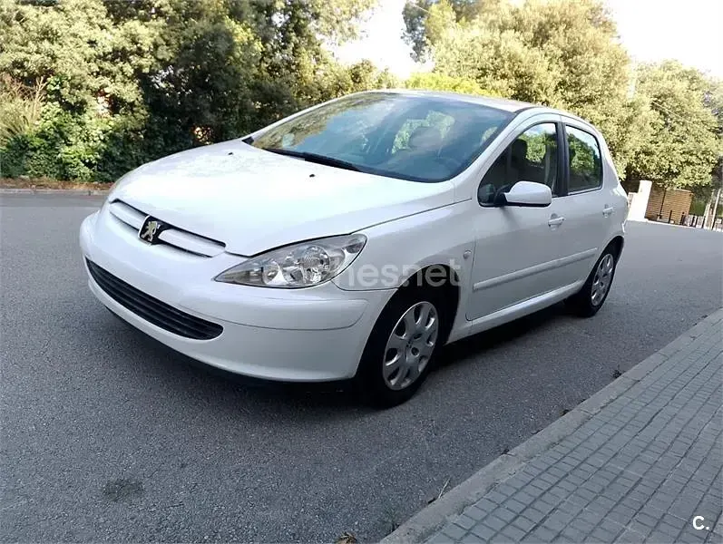 Usado Peugeot 307 110 CV (80 kW) 2004 Blanco Berlina