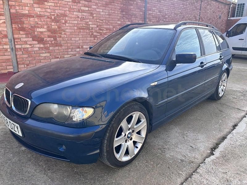 Usado BMW 320 150 CV (110 kW) 2004 Azul Familiar