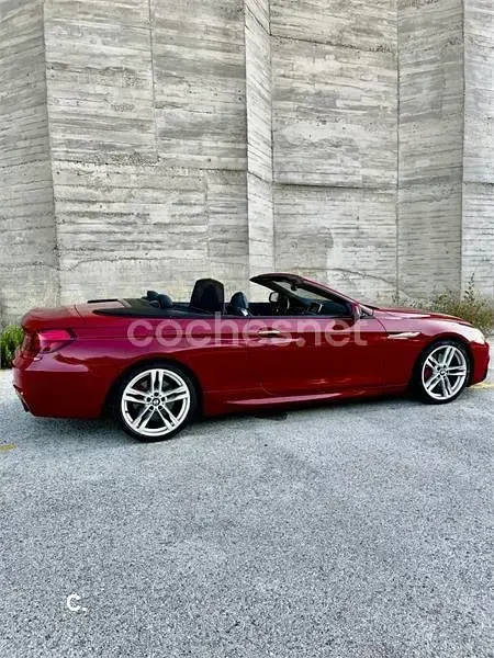 Usado BMW 640 Cabriolet 313 CV (230 kW) 2012 Granate Descapotable