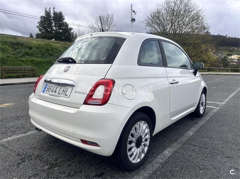 Usado Fiat 500 Lounge 70 CV (51 kW) 2020 Blanco Berlina