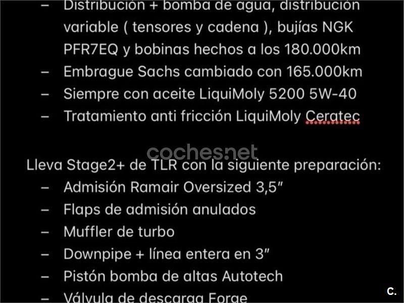Usado Audi S3 265 CV (194 kW) 2007 Negro Utilitario