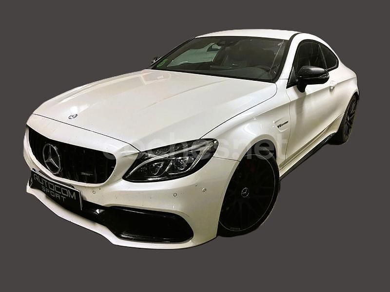 Usado Mercedes C63S AMG 510 CV (375 kW) 2016 Blanco Coupe