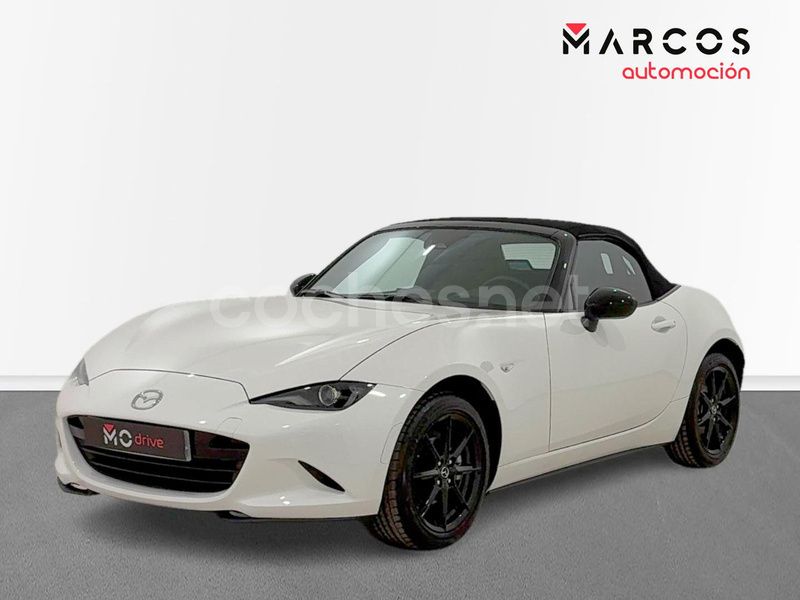 Blanco Usado 2024 Mazda MX5 Prime-Line Descapotable | 31.700 € (Caro) - Imagen 1/1