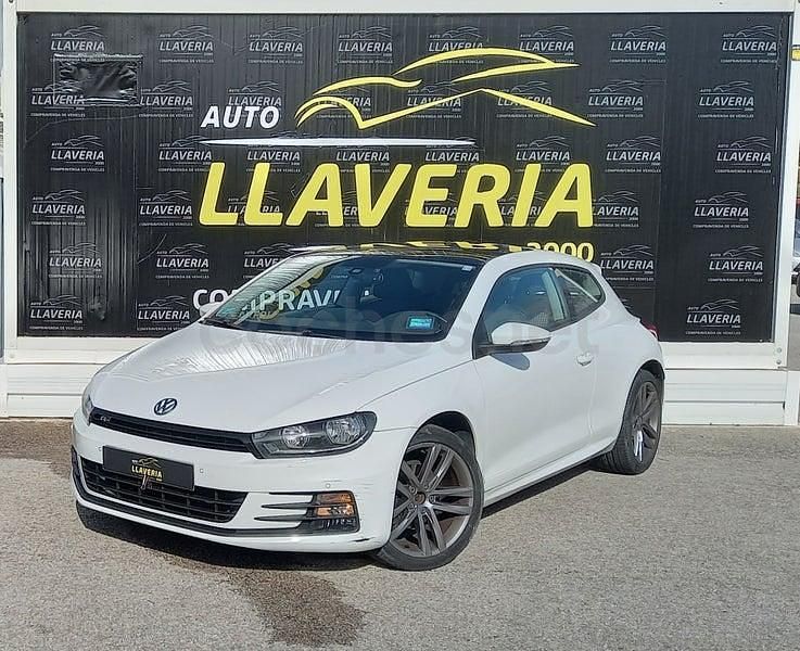 Usado VW Scirocco R-line 125 CV (91 kW) 2016 Blanco Coupe