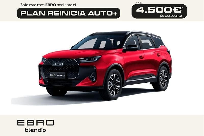 Nuevo Ebro s700 Luxury 278 CV (204 kW) 2026 Rojo SUV