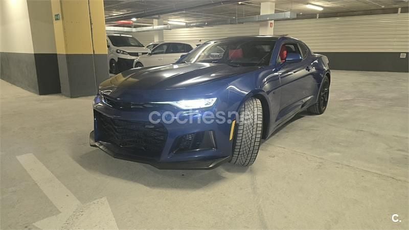 Usado Chevrolet Camaro 405 CV (297 kW) 2015 Azul Descapotable