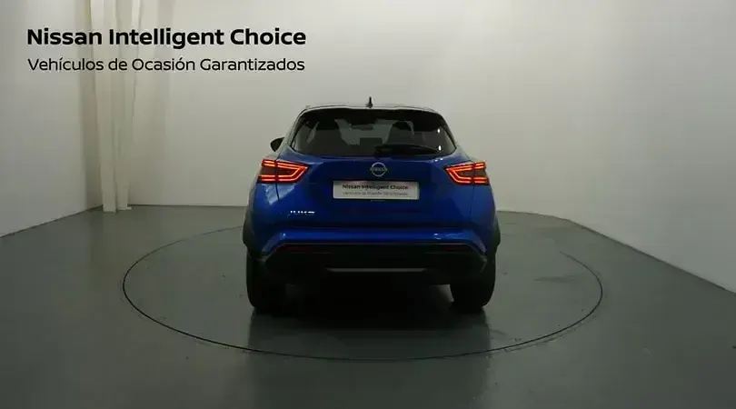 Usado Nissan Juke N-Connecta 114 CV (83 kW) 2025 Magnetic blue black metalizado SUV