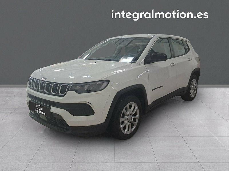 Blanco Usado 2022 Jeep Compass Longitude SUV | 22.500 € (Precio justo) - Imagen 1/4