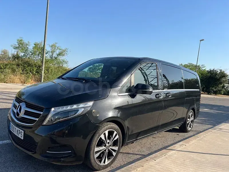 Usado Mercedes V250 Avantgarde 190 CV (139 kW) 2019 Negro Monovolumen