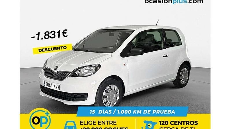 Usado Skoda Citigo Active 60 CV (44 kW) 2019 Blanco Utilitario