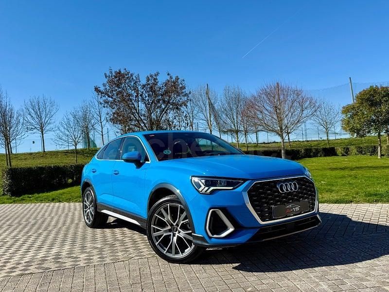 Usado Audi Q3 Sportback S-Line 150 CV (110 kW) 2021 Azul SUV