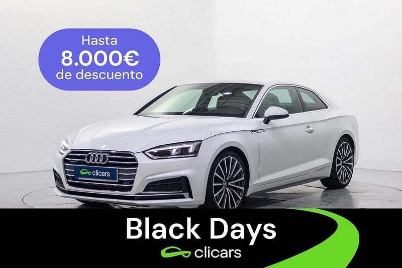 Blanco Usado 2018 Audi A5 S-Line Coupe | 29.990 € (Precio justo) - Imagen 1/4