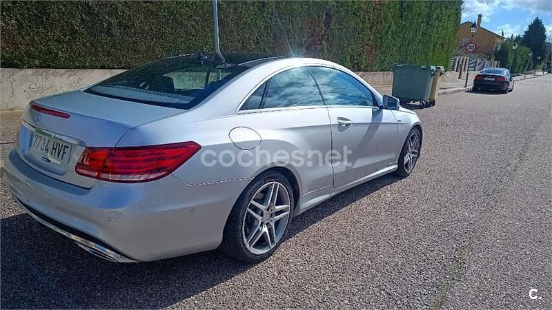 Usado Mercedes E250 204 CV (150 kW) 2015 Gris / plata Coupe