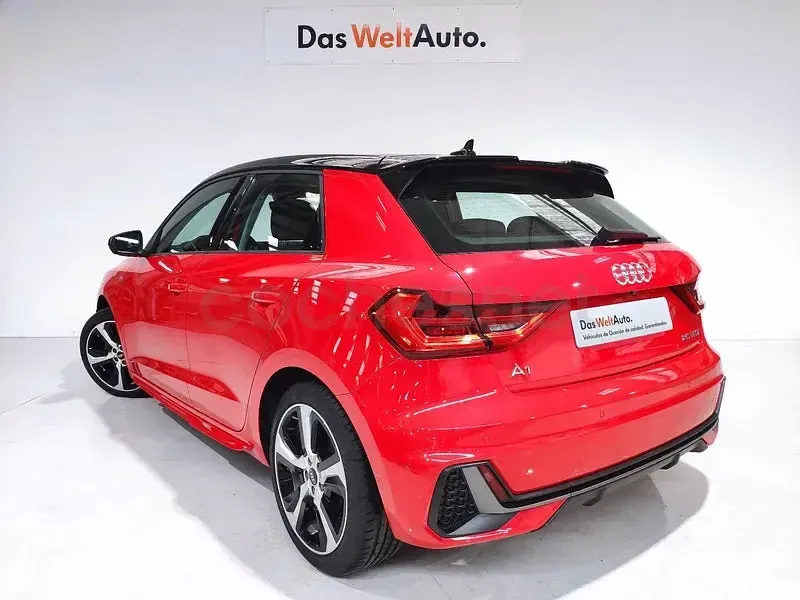 Usado Audi A1 Sportback S-Line 95 CV (69 kW) 2022 Rojo Utilitario