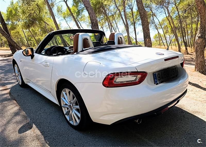 Blanco Usado 2016 Fiat 124 Spider Descapotable | 19.900 € (Precio justo) - Imagen 1/4