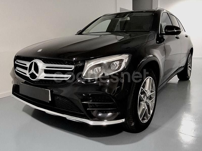 Negro Usado 2016 Mercedes GLC250 AMG line SUV | 27.000 € (Buen precio) - Imagen 1/4