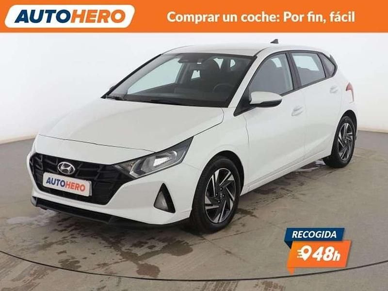 Blanco Usado 2022 Hyundai i20 Utilitario | 13.817 € (Precio justo) - Imagen 1/3
