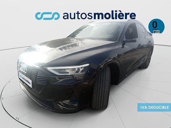 Usado Audi e-tron 300 kW (408 CV) 2020 Negro SUV