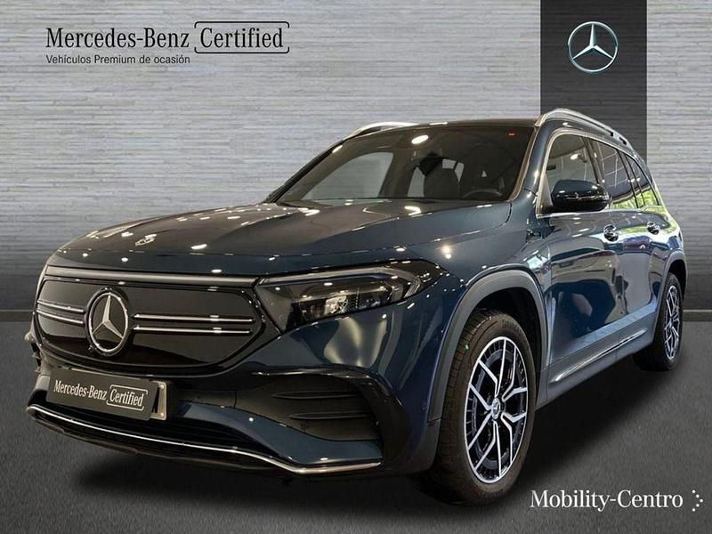 Usado Mercedes EQB300 AMG line 167 kW (228 CV) 2022 Denim blue  metallic paint SUV