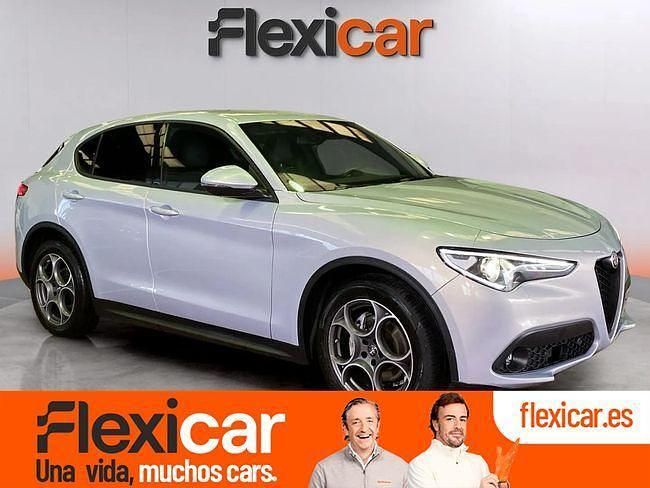 Gris Usado 2022 Alfa Romeo Stelvio Sprint SUV | 26.490 € (Precio justo) - Imagen 1/4