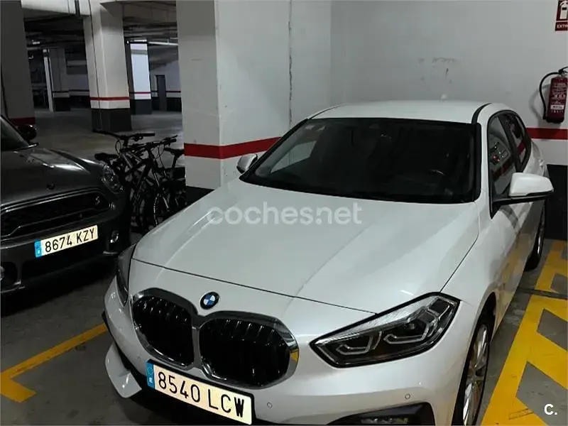 Usado BMW 118 136 CV (100 kW) 2019 Blanco Berlina