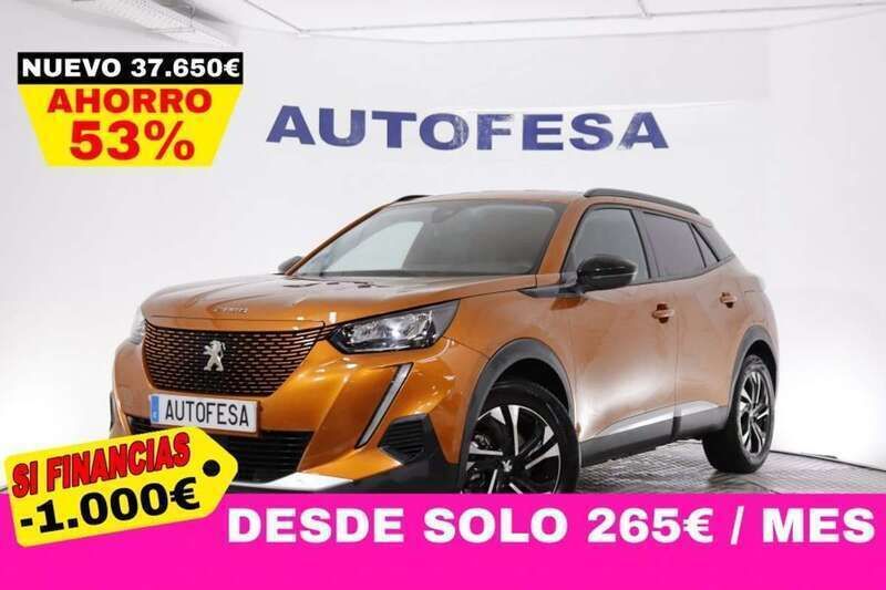 Naranja Usado 2022 Peugeot e-2008 Allure SUV | 17.750 € (Super precio) - Imagen 1/4