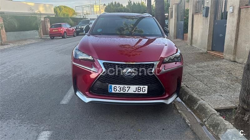 Granate Usado 2015 Lexus NX300h Sport Line SUV | 20.900 € (Precio justo) - Imagen 1/4