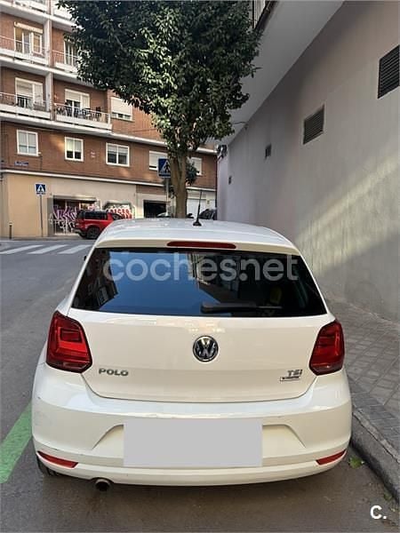 Usado VW Polo Sportline 90 CV (66 kW) 2016 Blanco Berlina