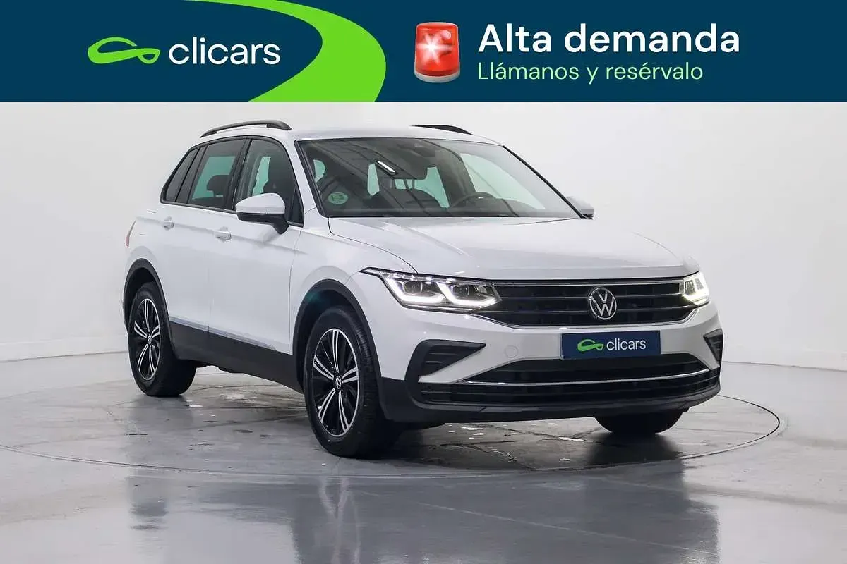 Usado VW Tiguan Life 122 CV (89 kW) 2022 Blanco SUV