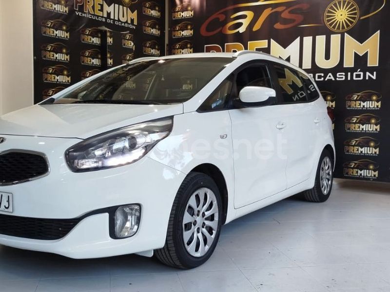 Blanco Usado 2014 Kia Carens Monovolumen | 10.499 € (Precio justo) - Imagen 1/4