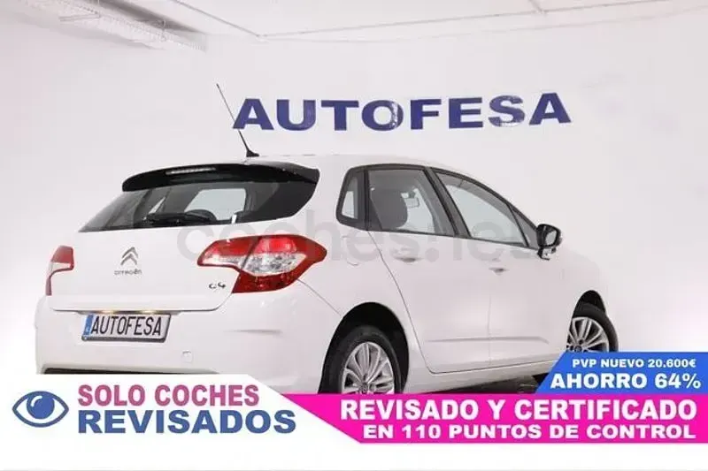 Begagnad Citroën C4 Business Class 95 HK (69 kW) 2014 Vit Sedan