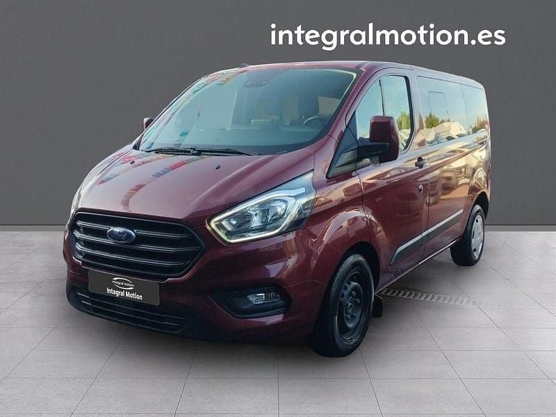 Usado Ford Transit Custom Trend 128 CV (94 kW) 2022 Rojo Familiar