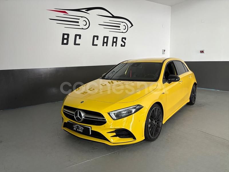 Usado Mercedes A35 AMG 306 CV (225 kW) 2019 Amarillo Berlina