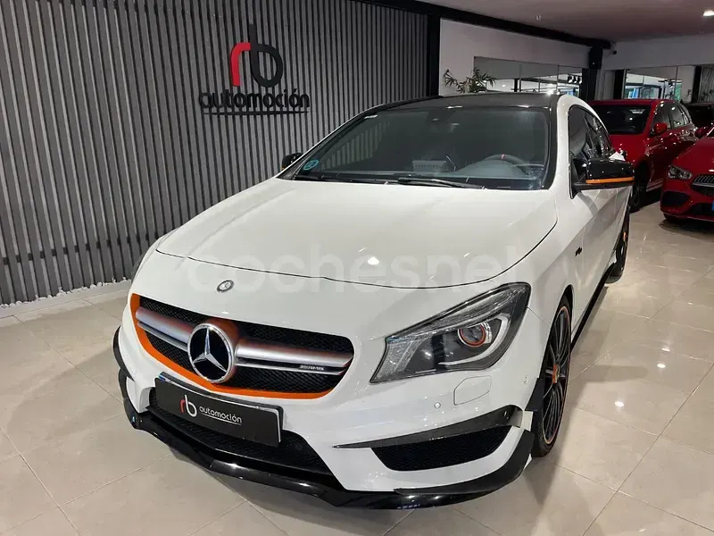 Usado Mercedes CLA45 AMG AMG 360 CV (264 kW) 2015 Blanco Coupe