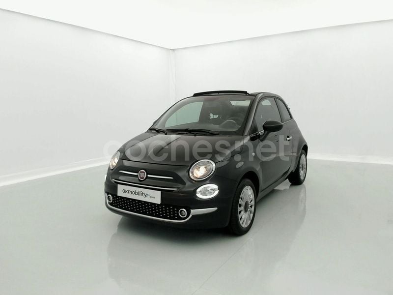 Negro Usado 2024 Fiat 500C Dolcevita Descapotable | 14.790 € (Precio justo) - Imagen 1/4