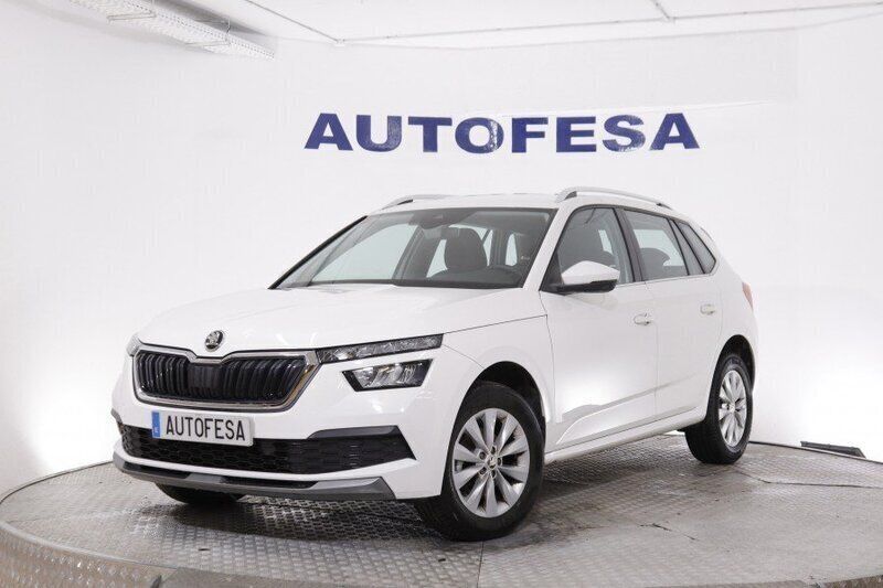 Blanco Usado 2021 Skoda Kamiq Ambition SUV | 17.050 € (Precio justo) - Imagen 1/4
