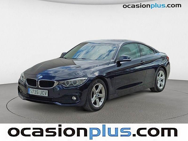 Usado BMW 420 184 CV (135 kW) 2015 Azul Coupe