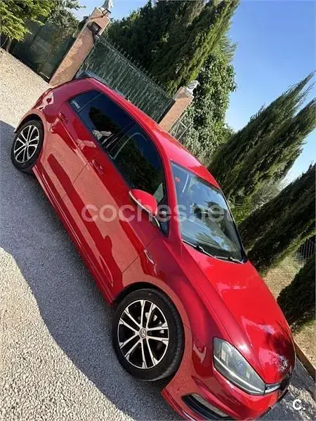 Usado VW Golf VII Sportline 150 CV (110 kW) 2015 Rojo Berlina