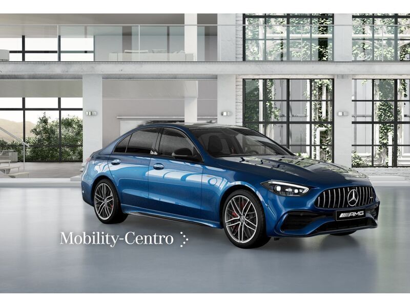 Azul Nuevo 2025 Mercedes C43 AMG AMG Berlina | 91.289 € (Buen precio) - Imagen 1/4