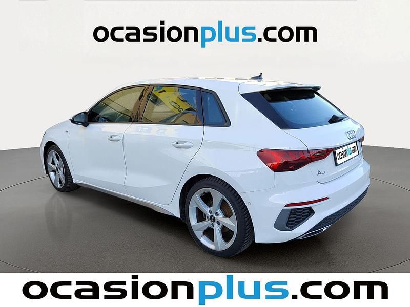 Usado Audi A3 Sportback S-Line 150 CV (110 kW) 2023 Blanco Utilitario