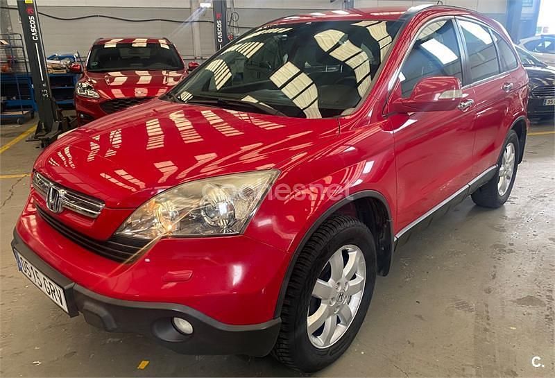 Rojo Usado 2009 Honda CR-V Elegance SUV | 7200 € (Precio justo) - Imagen 1/4
