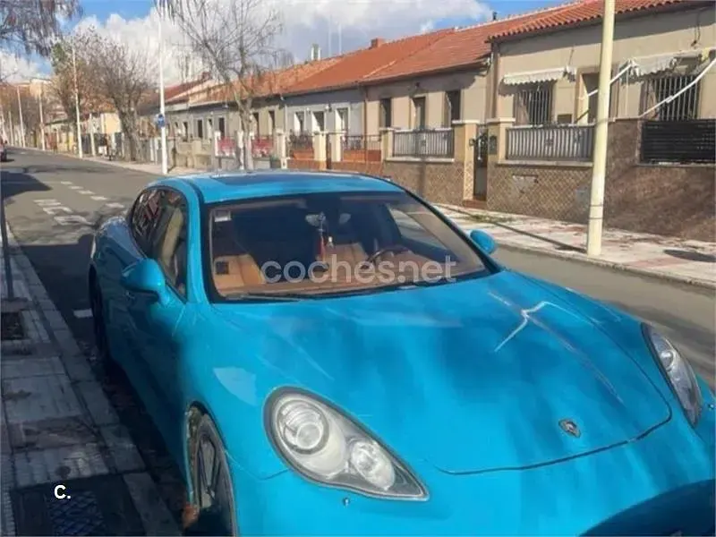 Usado Porsche Panamera 299 CV (219 kW) 2012 Azul Utilitario