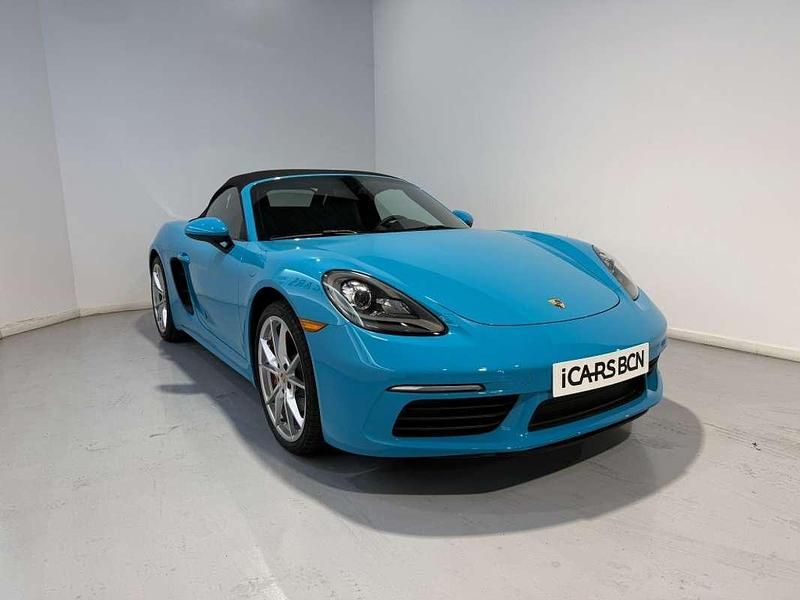 Usado Porsche Boxster S 349 CV (256 kW) 2021 Azul Descapotable