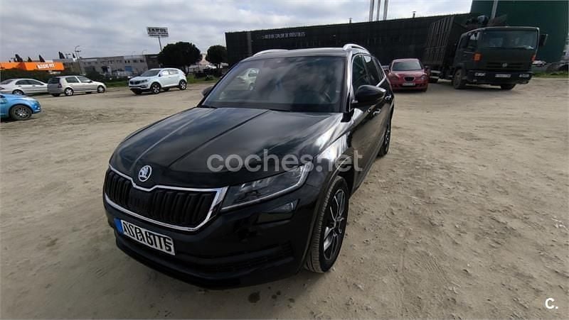 Usado Skoda Kodiaq Style 150 CV (110 kW) 2021 Negro SUV