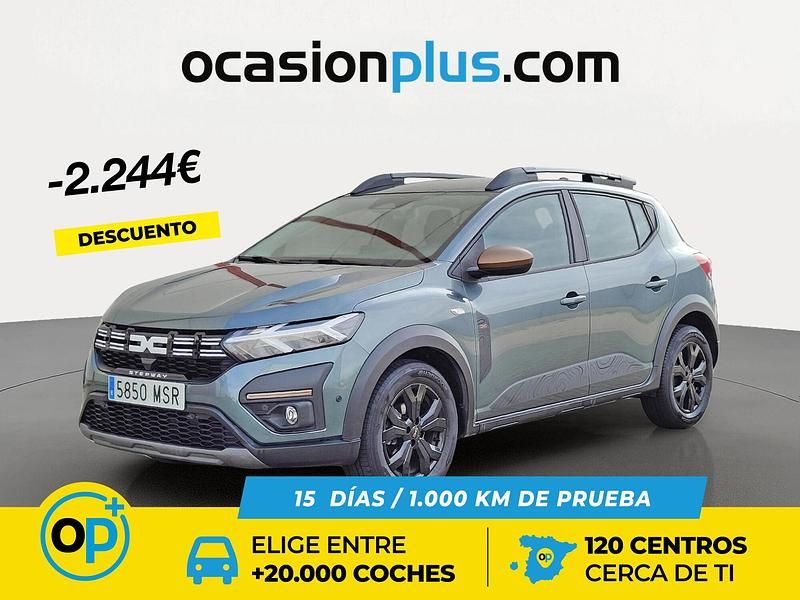 Verde Usado 2024 Dacia Sandero Extreme Berlina | 16.550 € (Precio justo) - Imagen 1/4