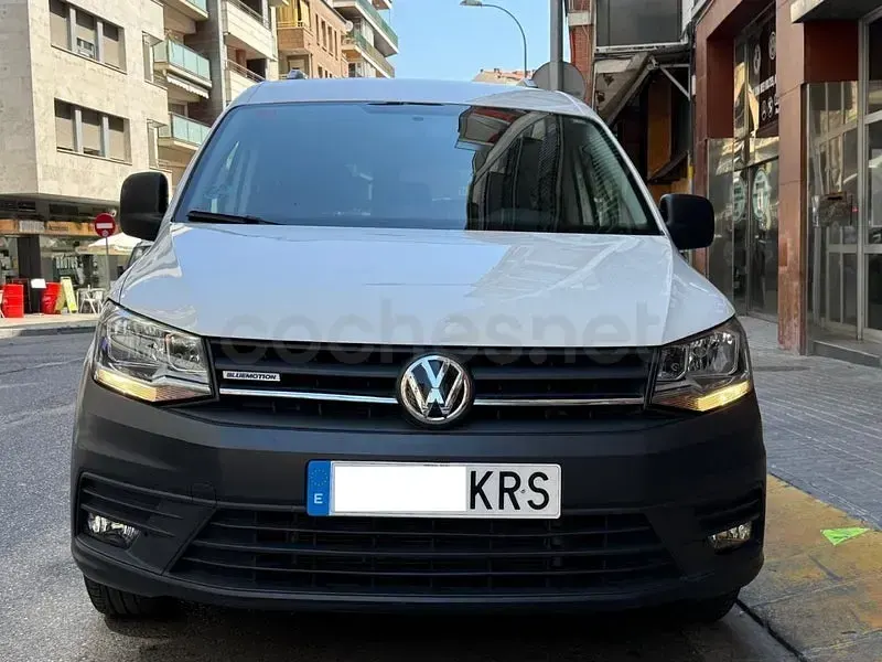 Usado VW Caddy Trendline 110 CV (80 kW) 2018 Blanco Monovolumen