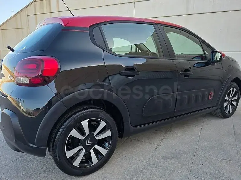 Usado Citroën C3 Feel 82 CV (60 kW) 2017 Negro Berlina